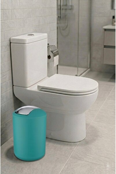 Saban Turquoise, Trash Can 6.4 Liters - Brazilian Model