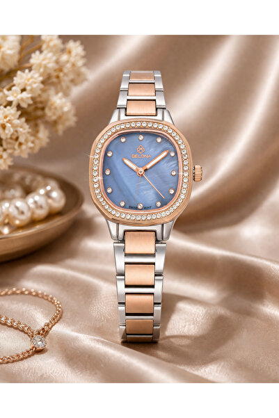 belona Luxury Women's Waterproof Stainless Steel Watch, Premium Gift Box Edition