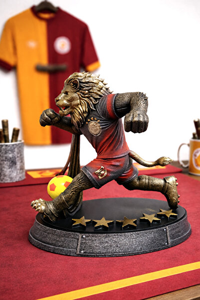 AF SANART Galatasaray futbolcu aslan maskot biblo , obje