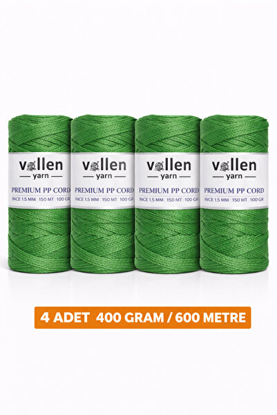 vollen yarn 600m Πολυεστερικό νήμα μακραμέ, νήμα Supla, νήμα τσάντας, νήμα βρ...