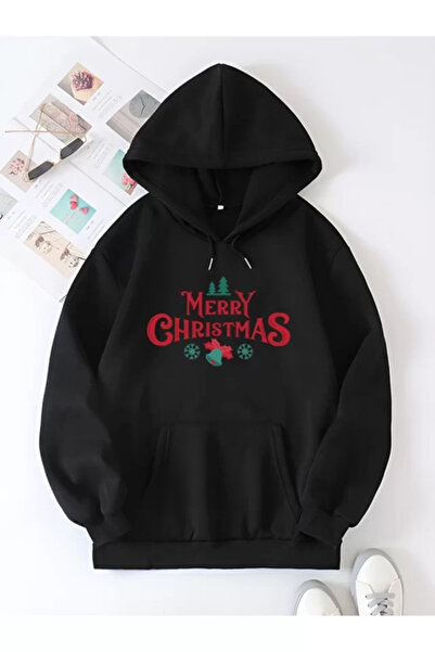 Kanonik Education Merry Christmas Swea tricou - Hodie - Negru