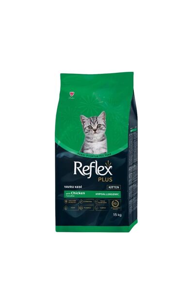 Reflex Hrană uscată Plus Kitten cu pui, 15 kg