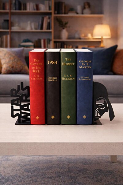 LAZORİAE Μεταλλική βιβλιοθήκη με θέμα το Star Wars