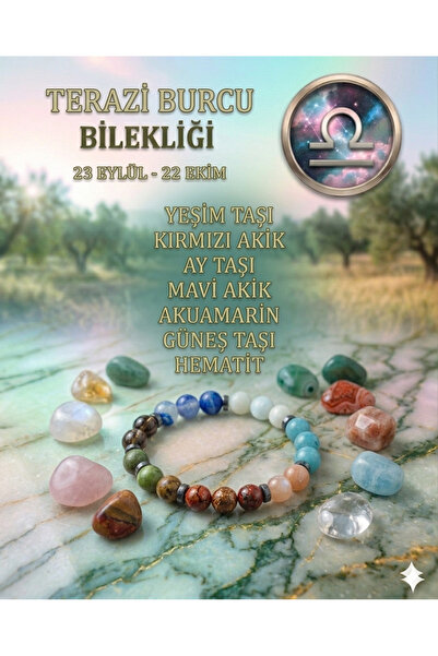 Astrolojik Doğal Taş سوار من الحجر الطبيعي برج الميزان - حجر اليشم، العقيق ال...