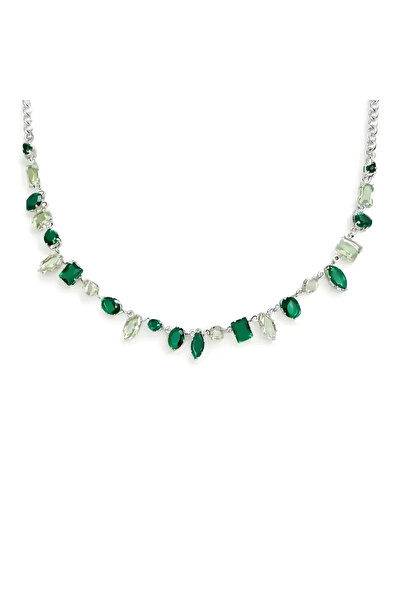 LEROSY CO. سلسلة خاصة من قلادات أورورا - قلادة نسائية بسيطة ولامعة باللون الذهبي