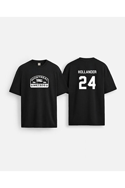 MODA Μπλουζάκι Hollander 24 Heated Rivalry με στάμπα Dizi, με λαιμόκοψη ποδηλ...