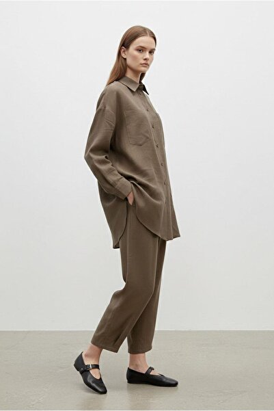 Moda Rosa 26Y7584 - KAHVE - BASİC MODAL TAKIM