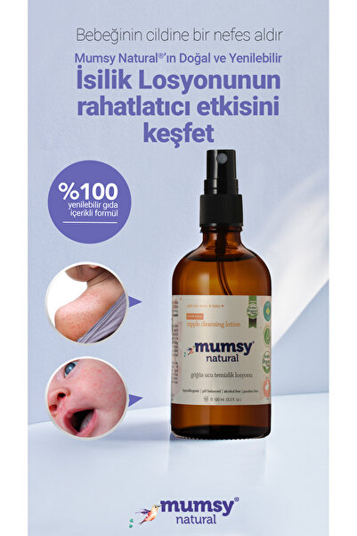 Mumsy Natural Isilik Losyonu Hassas Ciltler İçin Koruyucu 100 ml Doğal İçerikli