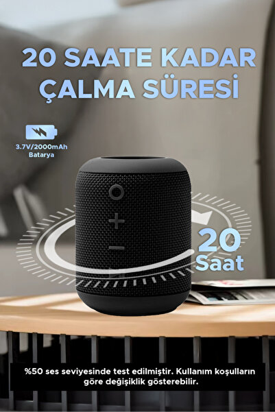 Dexim Kablosuz Taşınabilir Hoparlör, Ses Bombası,Stereo,TWS Hoparlör,Boom SC-...
