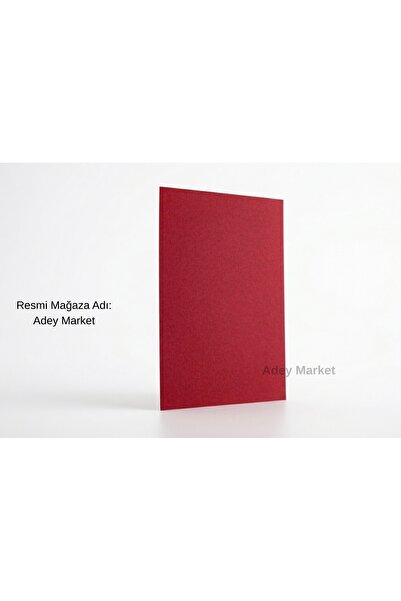 ADEY Renkli A4-Kırmızı-1 Adet