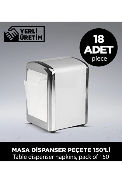 Sepet Doldur Masa Dispenser Peçete 200Lü - 18 Adet