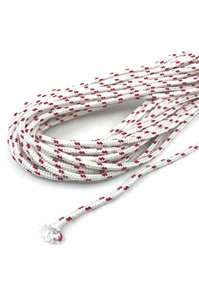 Özkul İpek İskota Halat 3mm-1 Metre-Aşınmaya dayanıklı-Çekme yapmaz-hava koşu...