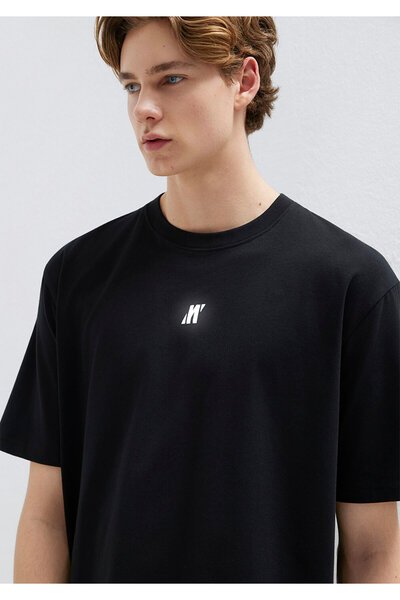 Mavi Pro Siyah Tişört Relaxed Fit / Rahat Kesim 0613438-900