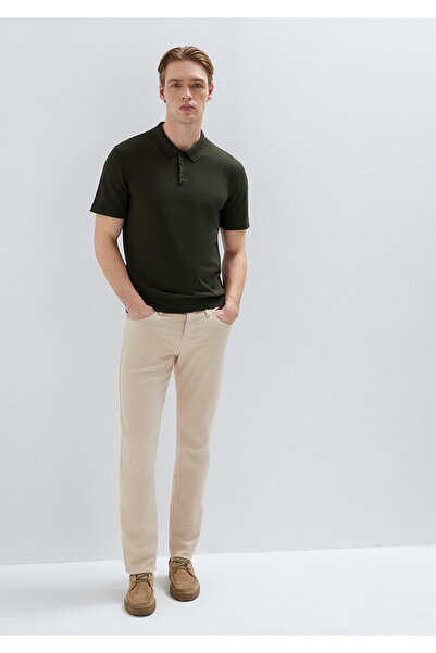 Mavi Marcus Black Bej Gabardin Pantolon 00351A2795