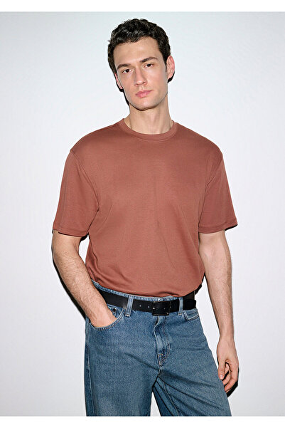 Mavi Kiremit Basic T-Shirt Loose Fit / Χαλαρή Άνετη Γραμμή 0613168-70250