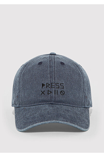 Mavi PlayStation İşlemeli Denim Şapka 0912160-70834