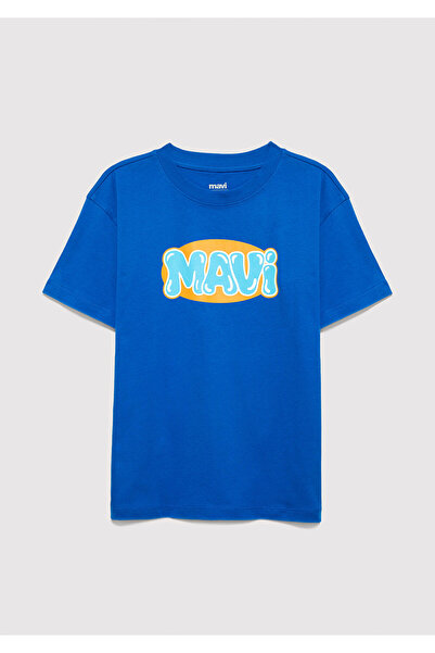 Mavi Тениска с принт, свободна кройка / удобна, небрежна кройка 6610443-82491