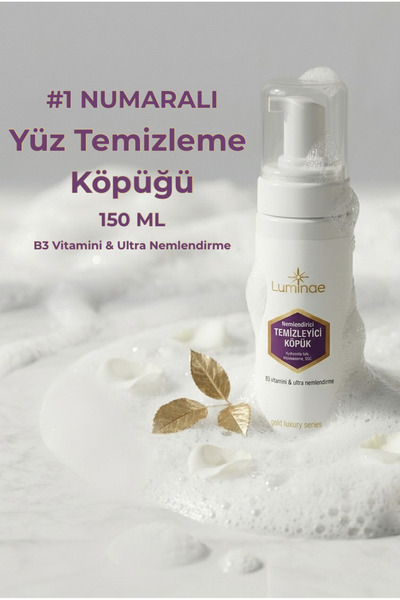 luminae Canlandırıcı Yüz Yıkama Köpüğü Derinlemesine Temizleme Ultra Nemlendi...