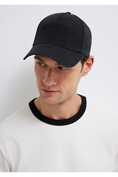 Mavi Bestickter schwarzer Hut 0911807-900