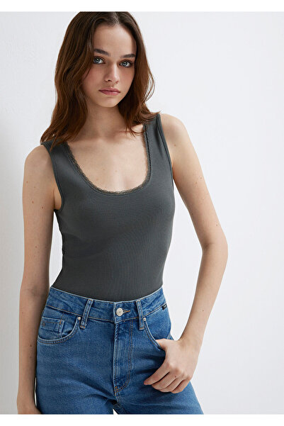 Mavi Grünes Athlete-Fitted-Top 1613755-70088