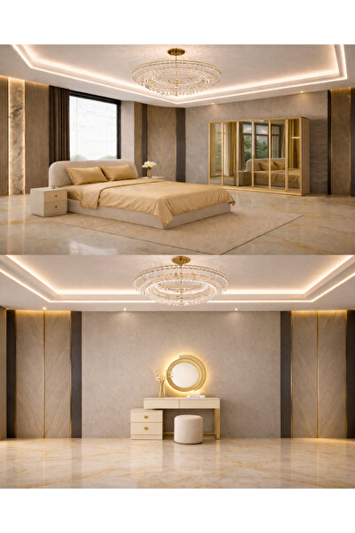 inegölmobilyası Zen Yatak Odası Takımı %100 MDF