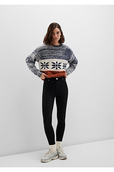 Mavi Μαύρο κολάν με κουμπιά 1011096-900