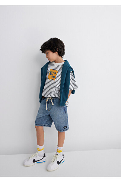 Mavi Tobias Mv91 Street İndigo Mavisi Jean Şort 6411056-89443