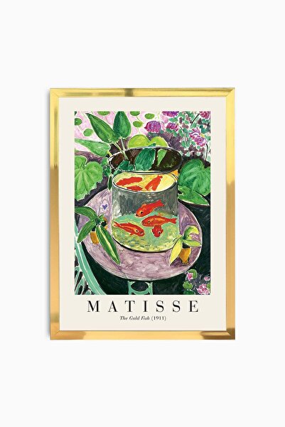 Raven Art Studio Ερρίκο Ματίς - Το Χρυσό Ψάρι, 1911 + Κορνίζα