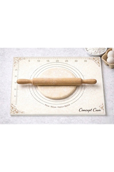 CONCEPT CAM Measuring Dough Rolling Glass