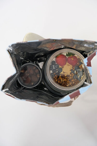 EMAYlab حقيبة حمل الطعام الحرارية من EmaylabxPeppythings Berry - حقيبة غداء ع...