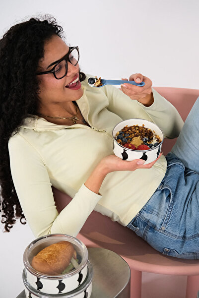 EMAYlab Emaylabxpeppythings Milky Enamel Triple Storage Container Set (Can Be...