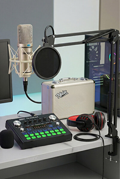 Midex CX-1 Compact Efektli Ses Kartı Yayın Seti (PC ve Telefon)