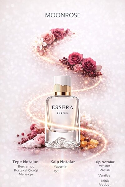 ESSERA PARFÜM Moonrose EDP Kadın Parfüm 50 ml