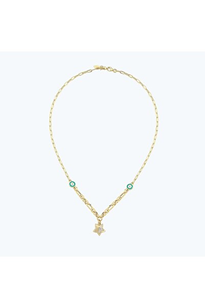 Altınbaş Altın Zincir Yıldız Kolye