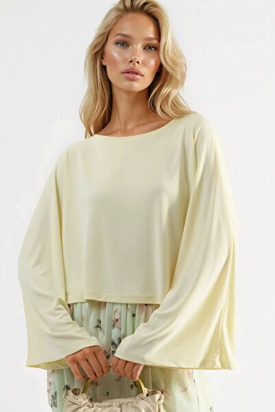 Hiccup Μπλούζα BUSEM με άνετη εφαρμογή και λαιμόκοψη καγιάκ