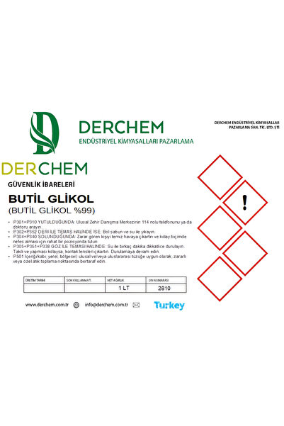DERCHEM BUTİL GLİKOL %99,9