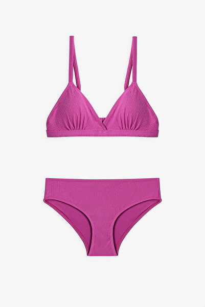Penti Pembe Genç Kız Erika Üçgen Bikini Takımı