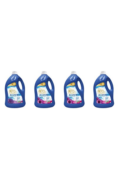 Schiuma di Marsiglia BUCATO Lavanda & Ametista detergent rufe 4 x 5L (20L), c...