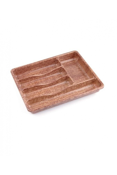Baroness BS10888 Plastik Kaşıklık 5 Bölmeli 36x29x5 cm