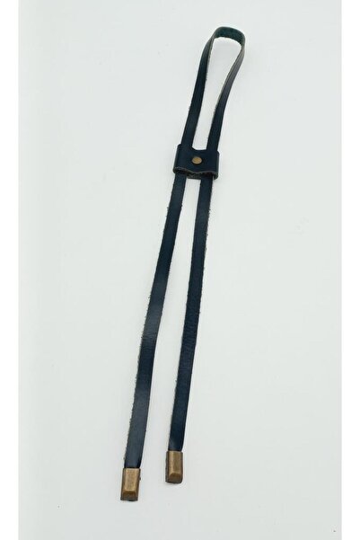 angel çanta aksesuar Μαύρο πραγματικό δέρμα με κορδόνι αντίκα μεταλλικό