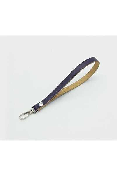 angel çanta aksesuar Piele naturală de culoare violet cu metal argintiu