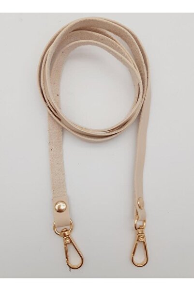 angel çanta aksesuar Spagetti Model Dikişsiz Çanta Sapı Krem Renk Light Gold ...