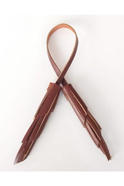 angel çanta aksesuar Γνήσιο δέρμα Διπλή Φούντα Ζιγκ Ζαγκ Κόκκινο Καφέ Χρώμα