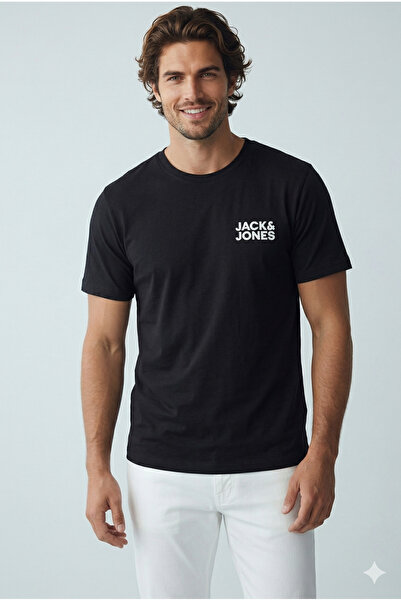 Jack & Jones Ανδρικό μπλουζάκι Black3 Jjecorp Logo Tee Ss O-neck Noos T-shirt...