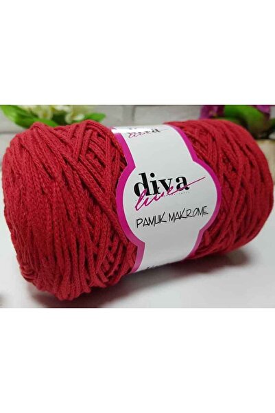 DİVA Accesoriu geantă Angel Diva Bumbac Macrame Roșu (Gros)