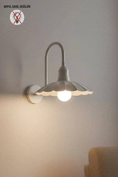 Bamyum شمعدان معدني أبيض من ريسو للمطبخ والصالات الداخلية والمقاهي والمكاتب و...