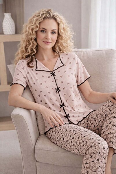 Pemilo Set de pijamale Oslo cu mâneci scurte pentru femei, 1935-2