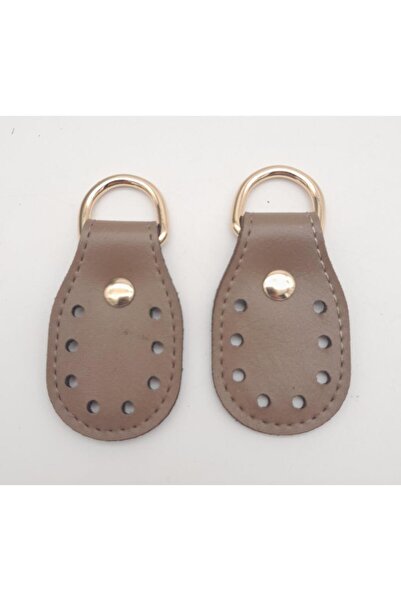 angel çanta aksesuar Βιζόν διπλής στρώσης ραμμένο τεχνητό δέρμα λαβή με ελαφρ...