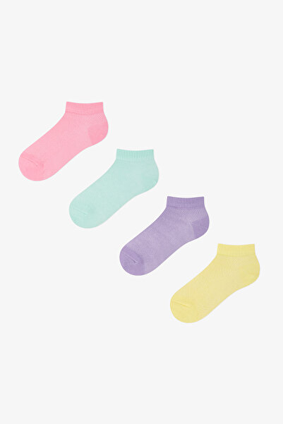 Penti Kız Çocuk Basic Colorful 4lü Patik Çorap