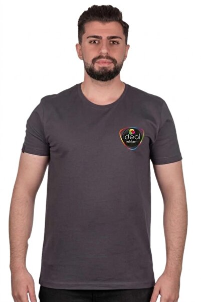 İDEAL REKLAM تي شيرت قطني ممشط برقبة دائرية مطبوع عليه You wear، خاص بالشركة